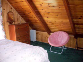 Each bedroom has an electric heater