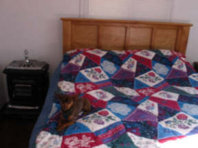 Queen bedroom in livingthedream