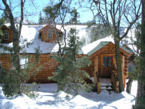 Outside view in winter
