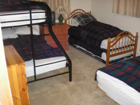 Dorm-style bedroom