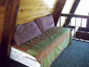 Twin bed comes with electric blanket.